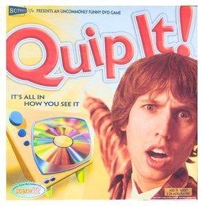 Quip It! DVD Game Original Package Creative Board Game FACTORY SEALED